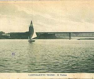 27578   CARTOLINA d'Epoca NOVARA provincia : Castelletto sopra Ticino