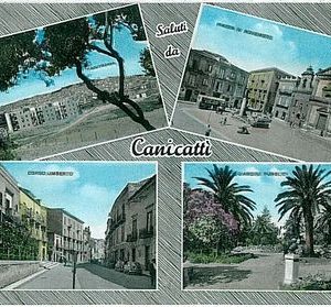 28870  CARTOLINA d'Epoca AGRIGENTO provincia : CANICATTI