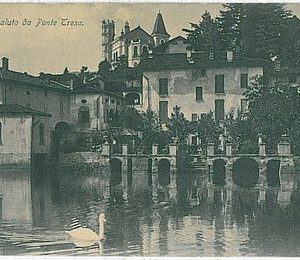 26611  CARTOLINA d'Epoca - VARESE : PONTE TRESA PONTETRESA