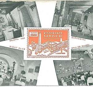 27734   CARTOLINA d'Epoca BOLOGNA  - PUBBLICITARIA RISTORANTE STAMPIERI