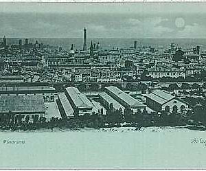 27901  CARTOLINA d'Epoca BOLOGNA  - PAMORAMA 1906