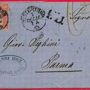 ai5718 - SWITZERLAND - Postal History  - EARLY COVER from Winterthur - 7.12.66
