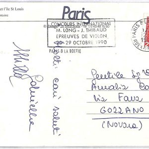 ai3609 - FRANCE - POSTAL HISTORY - Postcard - Music - 1990
