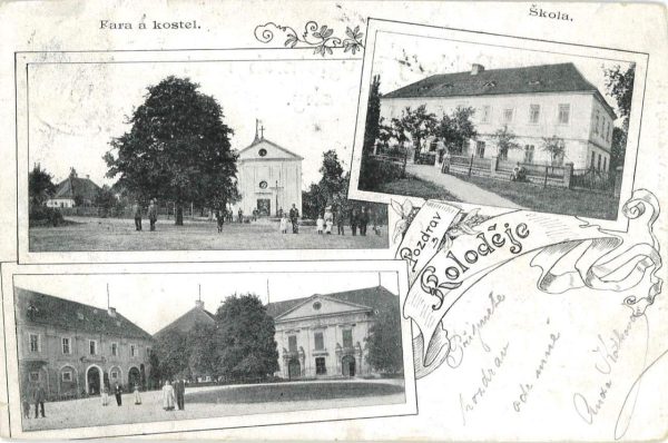 98580 - CZECHOSLOVAKIA - VINTAGE POSTCARD - Gruss Aus KOLODEJE  1901