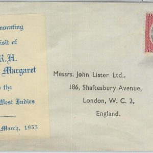 82610 - GRENADA - Postal History -  Special Cover - ROYALTY  1955