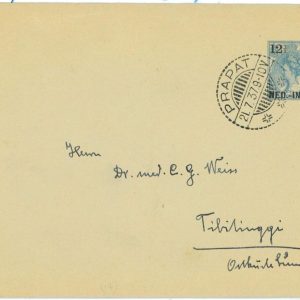 93527 - DUTCH INDIES Indonesia - POSTAL HISTORY: STATIONERY COVER  # 19  1937