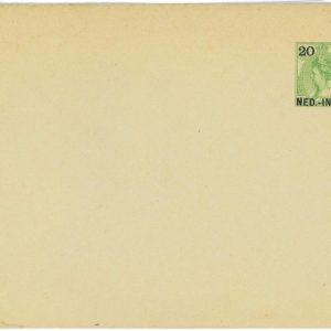 93529 - DUTCH INDIES Indonesia - POSTAL HISTORY: STATIONERY COVER  #  21