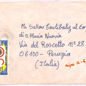 ai3795 - MALI - POSTAL HISTORY -  Cover -  Lions Club - 1989