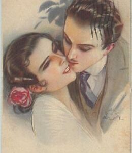 77019 - 1920 VINTAGE POSTCARD - Glamour, Ladies, ARTIST SIGNED: Terzi A.