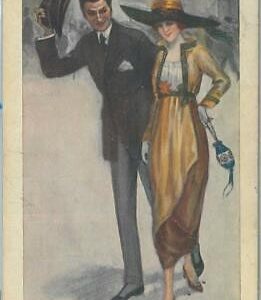 76968 - 1920 VINTAGE POSTCARD - Glamour, Ladies, ARTIST SIGNED: Bompard S.