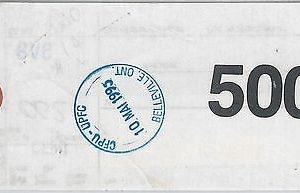 56034 -   KENYA -  POSTAL HISTORY: UN CANADIAN FORCES in EGYPT 1995 - WAR