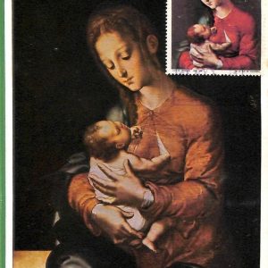 90270 - PARAGUAY -  MAXIMUM CARD -  ART Religion  1972  Luis de Moralles