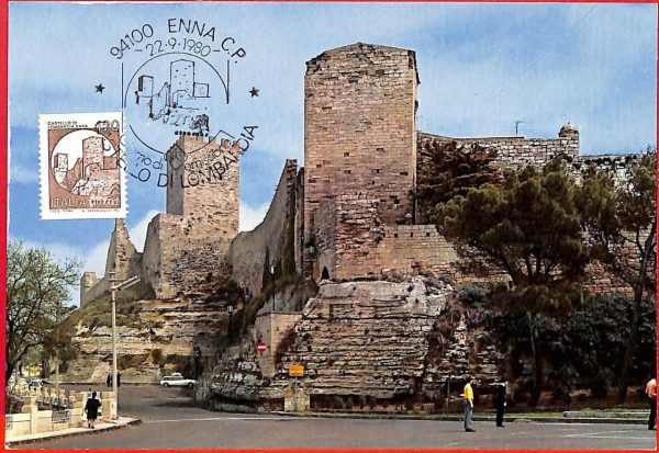aa3289 - ITALY - POSTAL HISTORY - Maximum Card 1980 ARCHITECTURE Castle CASTELLI