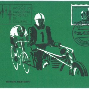 72620 - ITALY - Postal History - MAXIMUM CARD - CYCLING World Championship 1962