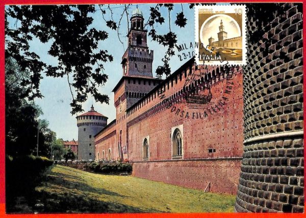 aa3302 - ITALY - POSTAL HISTORY - Maximum Card 1981 ARCHITECTURE Castle CASTELLI