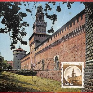 aa3303 - ITALY - POSTAL HISTORY - Maximum Card 1981 ARCHITECTURE Castle CASTELLI