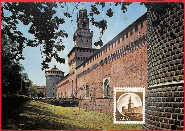 aa3303 - ITALY - POSTAL HISTORY - Maximum Card 1981 ARCHITECTURE Castle CASTELLI