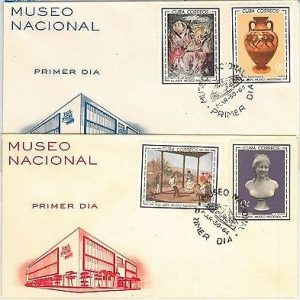 64710 -  HABANA - POSTAL HISTORY -  Set of 2 FDC COVER 1964 - ART Ceramics