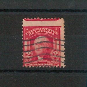 46195 - USA -  POSTAL HISTORY - Used stamp: Scott # 319 MISSPERFORATED 1903