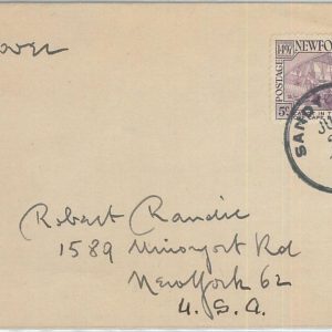 74815 - CANADA Newfoundland - POSTAL HISTORY - FDC Cover 1947 Boats CABOT
