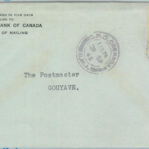 83341 - GRENADA - Postal History -  COVER  1942 : G.P.O. Grenada