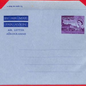 aa2359 - MAURITIUS  - POSTAL HISTORY - STATIONERY AEROGRAMME  Kessler # 3