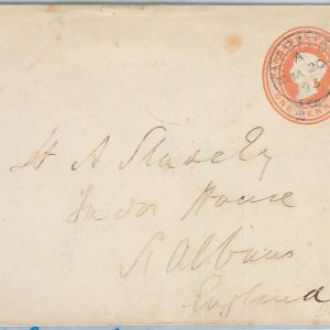 65808 - BARBADOS -   POSTAL STATIONERY  COVER  - Printed to order?