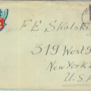 95331 - IRAQ - POSTAL HISTORY - COVER to USA  - POLISH  TROOPS Anders' Army 1943