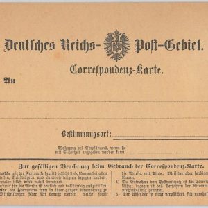 66029 - GERMANY - POSTAL STATIONERY  CARD - Borek I with added stamp MICHEL # 8