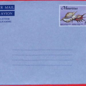 aa2357 - MAURITIUS  - POSTAL HISTORY - STATIONERY AEROGRAMME Shells TREES