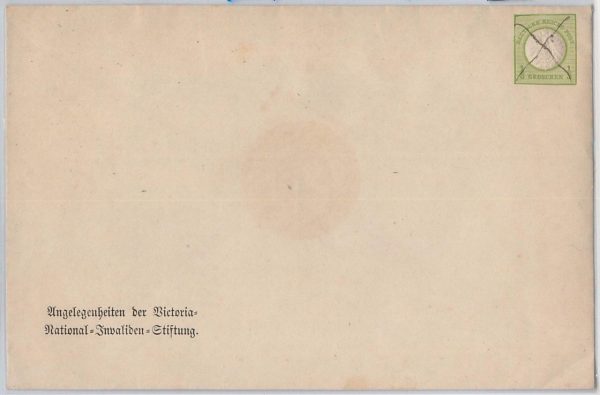 65950 - GERMANY  -  POSTAL STATIONERY  COVER - Borek 2b - ORIGINAL!!