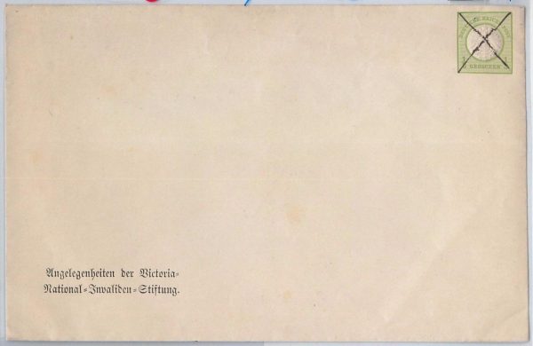 65949 - GERMANY  -  POSTAL STATIONERY  COVER - Borek 2b - ORIGINAL!!