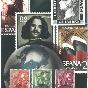 72709 -  SPAIN - Postal History -  MAXIMUM CARD -  STAMP CENTENARY 1964