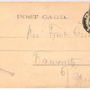 ai1683 - TRANSVAAL South Africa - Postal History - POSTCARD  to POLAND 1904