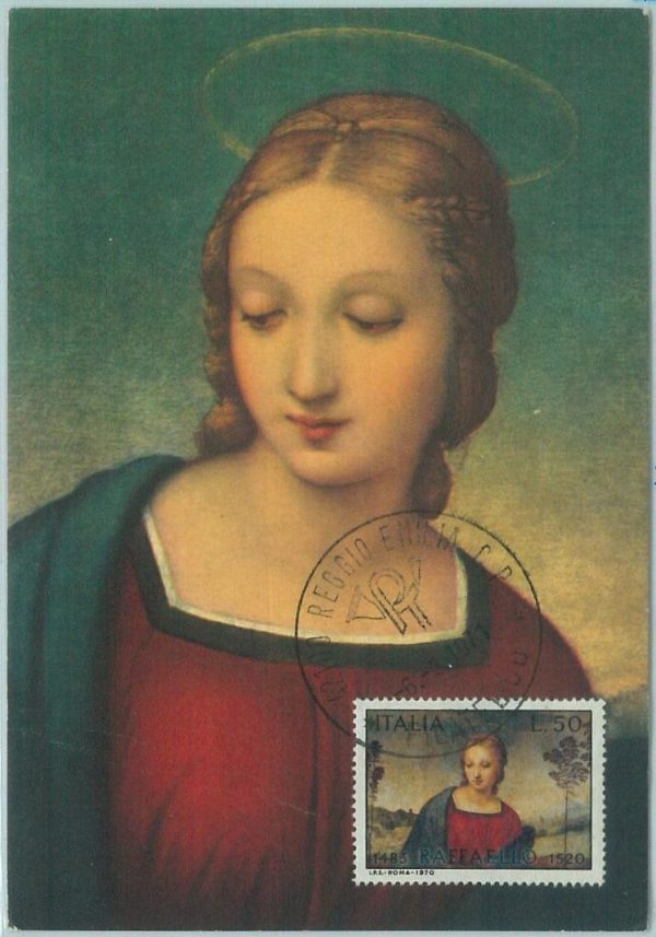 68706 - ITALY - Postal History - MAXIMUM CARD 1971  - ART
