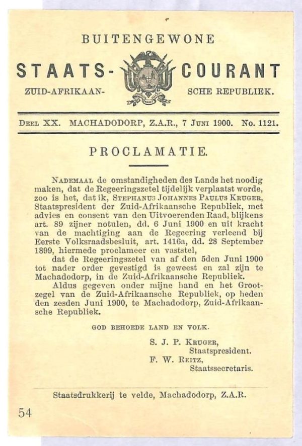 ai1688 - SOUTH AFRICA -  Postal History - Postal STATIONERY CARD  - NICE! 1900
