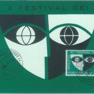 83571 -  ITALY - Postal History -  MAXIMUM CARD 1967 -  ART Festival