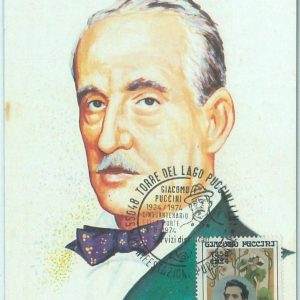 68709 - ITALY - Postal History - MAXIMUM CARD 1974  - MUSIC Puccini