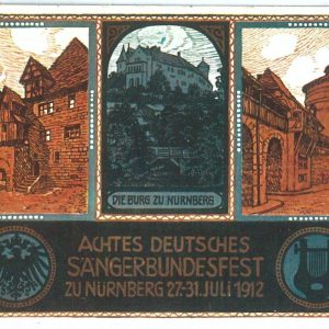 72961 - GERMANY - Postal History - Postal Stationery Card   -  MUSIC  1912