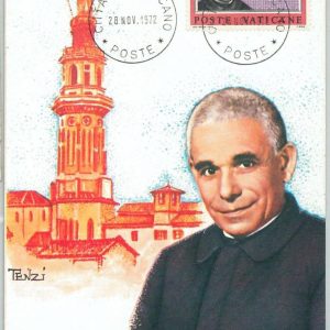 66615 - VATICANO - POSTAL HISTORY -  Maximum Card -  MUSIC  1972