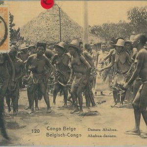 67292 - CONGO BELGE - Postal History -  PICTURE Stationery Card : MUSIC Dancing