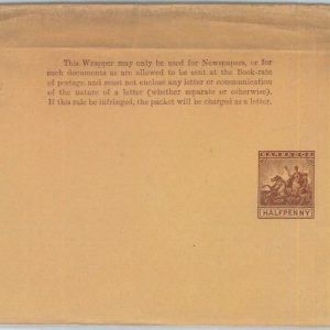 72408 - BARBADOS -   POSTAL STATIONERY  Wrapper - Higgings & Gage  # 4