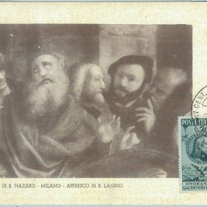 86482 - ITALY - Postal History -  MAXIMUM CARD - Art Eagles 1950