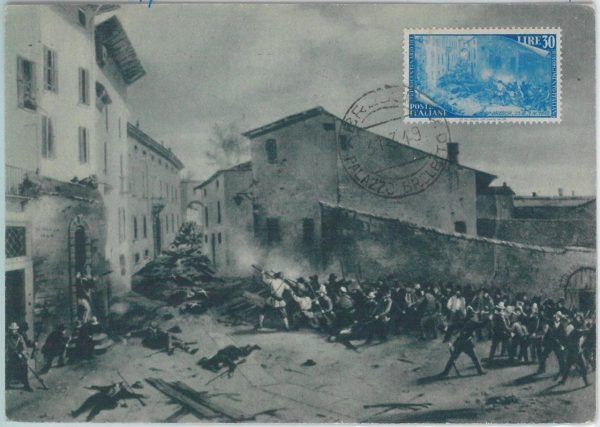 81188 - ITALY - Postal History -  MAXIMUM CARD - History POLITICS  1949