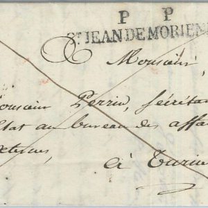 76139 - FRANCE - Postal History - PREPHILATELIC Cover: Saint-Jean-de-Maurienne