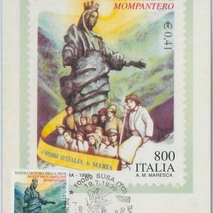 77691  -  ITALY  -   MAXIMUM CARD 1999 -  RELIGION