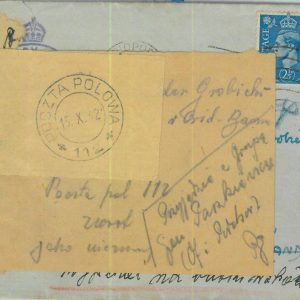95360 - GB - POSTAL HISTORY - Cover from POLISH TROOPS West 1942 - REDIRECTED