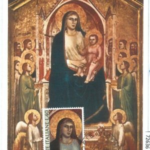 72636 - ITALY - Postal History - MAXIMUM CARD -  ART  Giotto 1966