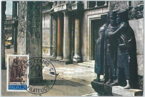72661 - ITALY - Postal History - FDC MAXIMUM CARD -  ART  VENEZIA 1973