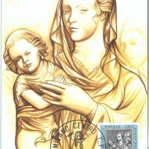 72662 - ITALY - Postal History - FDC MAXIMUM CARD -  ART  religion DUCCIO 1973